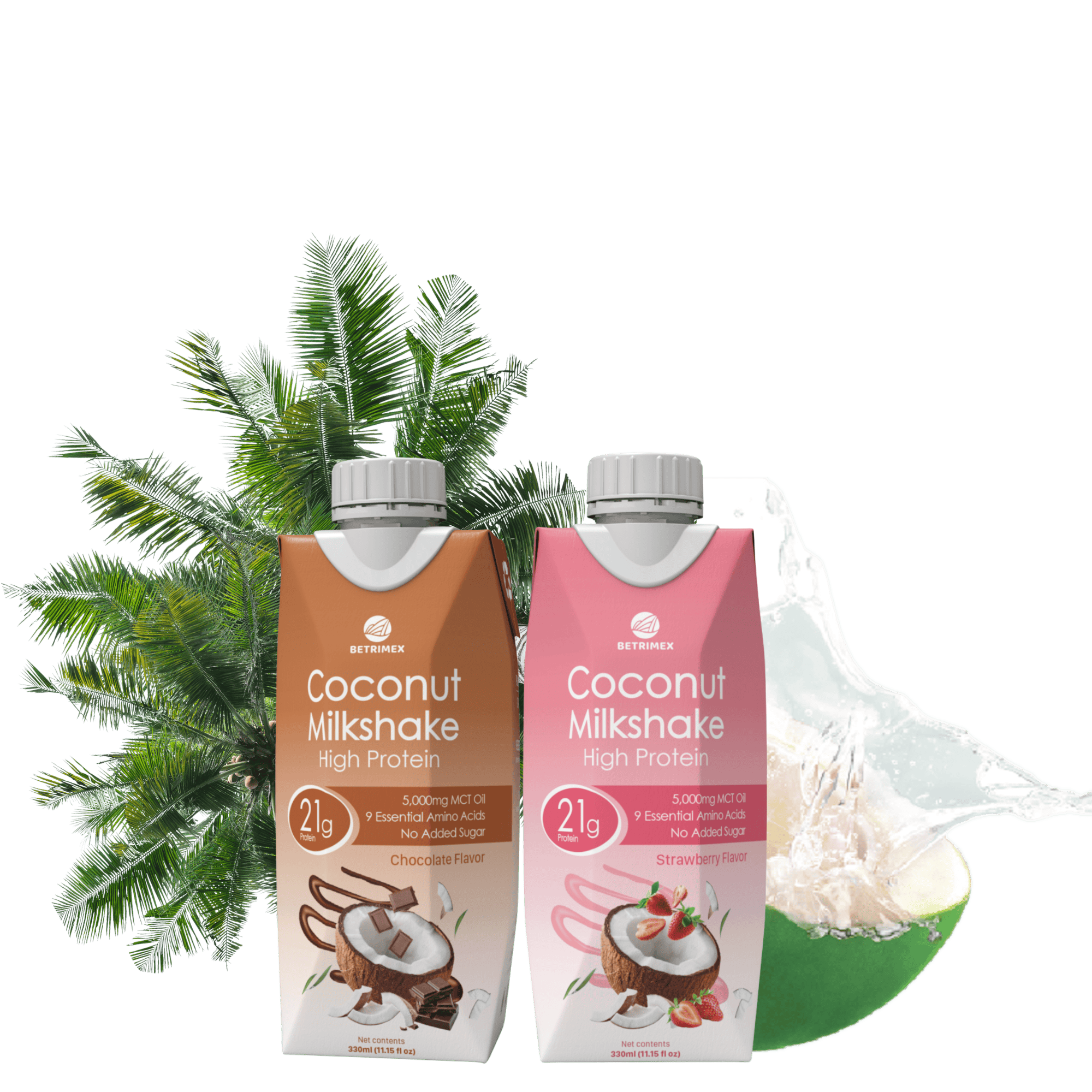 COCONUT MILKSHAKE HIGH PROTEIN