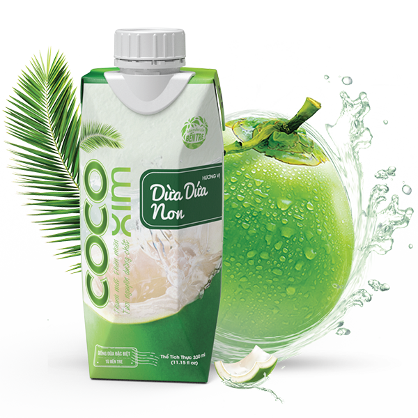 NƯỚC DỪA DỨA NON | Coconut water company. Betrimex Vietnam