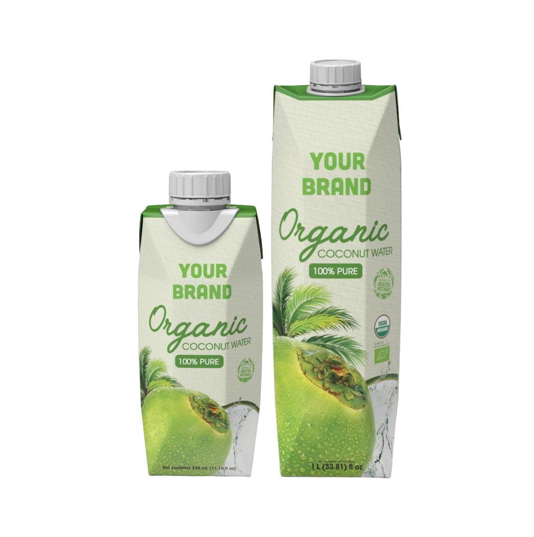 Organic coconut water