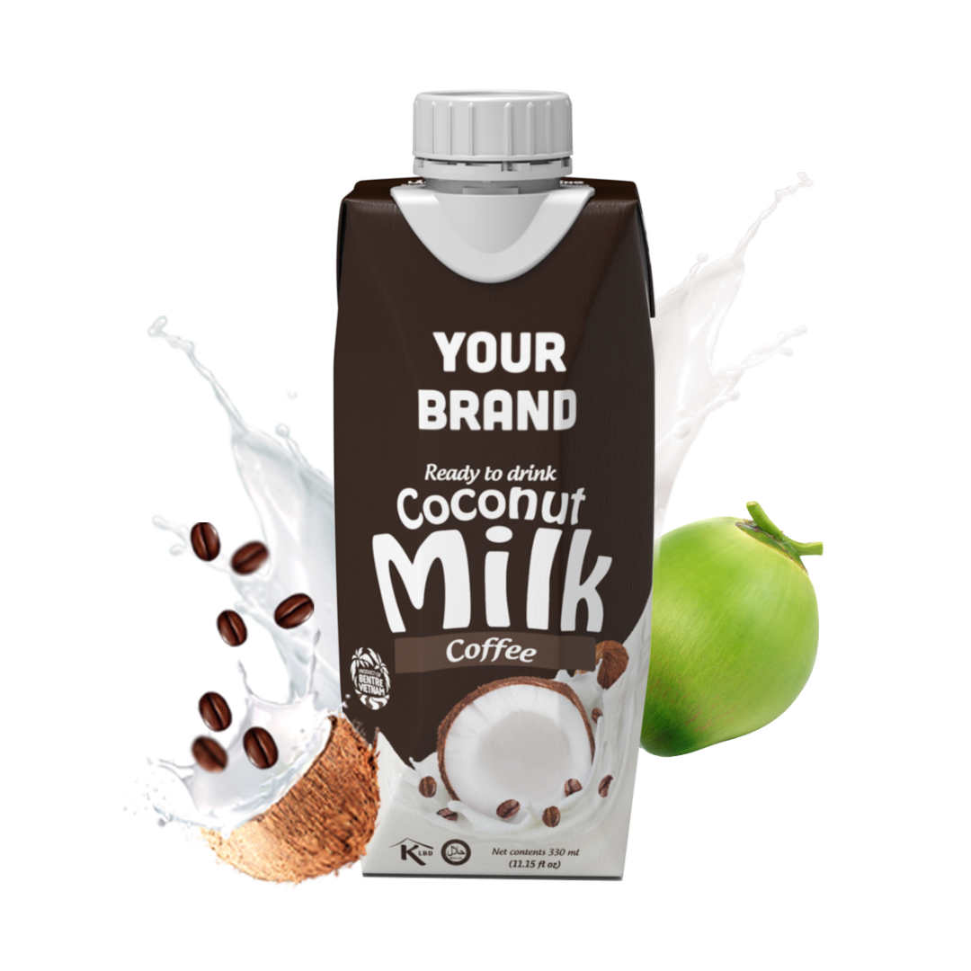 COCONUT MILK WITH COFFEE